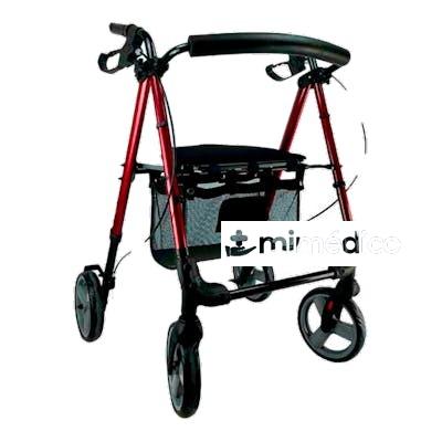 PRIM ROLLATOR ANDADOR PREMIUM BURDEOS (A500) PRIM
