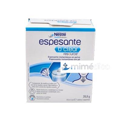 RESOURCE ESPESANTE CLEAR NEUTRO 24 SOBRES 1,2 G RESOURCE