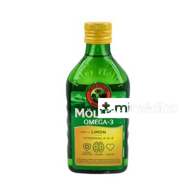 MOLLER'S ACEITE HIGADO BACALAO LIMON 250 ML MOLLER'S