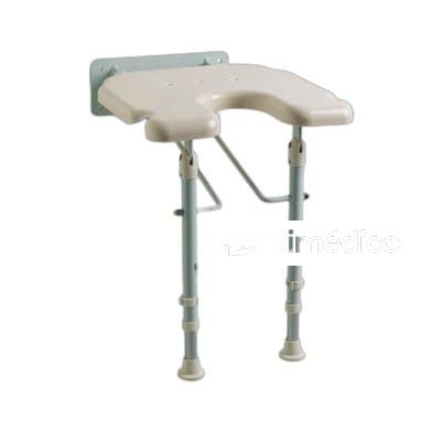ASIENTO ABATIBLE EN FORMA DE U C/PATAS AD538U AYUDAS TECNO DINAMIC