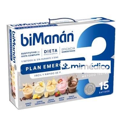 BIMANAN PLAN EMERGENCIA 3DIAS X 5BATIDOS BIMANAN