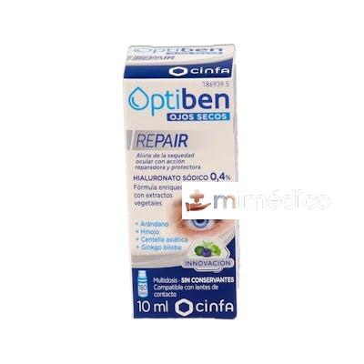 OPTIBEN OJOS SECOS REPAIR 10 ML FRASCO OPTIBEN