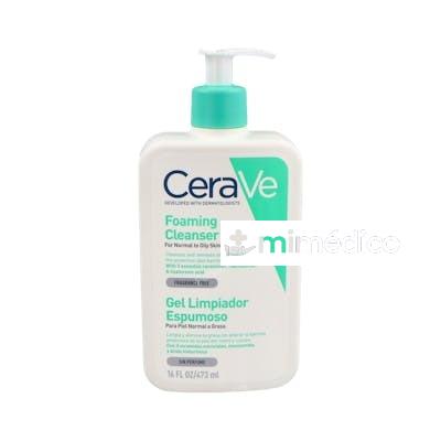 CERAVE GEL LIMPIADOR ESPUMOSO 473 ML CERAVE