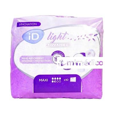 COMPRESA INC ID LIGHT ADVANCED MAXI 10 U INCOFAR-ID