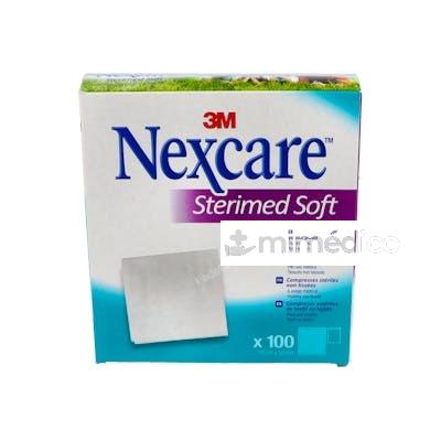 3M NEXCARE GASAS STERIMED SOFT TEJIDO S/TEJER 10X10 CM 100 U 3M