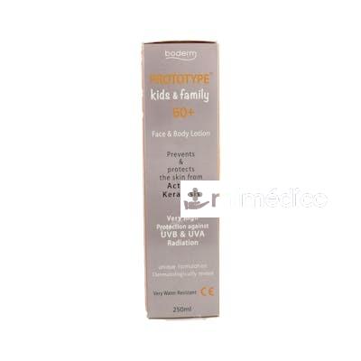 PROTOTYPE 50+ KIDS FARMILY FACE BODY LOTION 200 ML BODERM