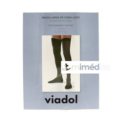 PRIM VIADOL MEDIA LARGA CABALLERO NORM SUJECION SILIC NGR T/ VIADOL