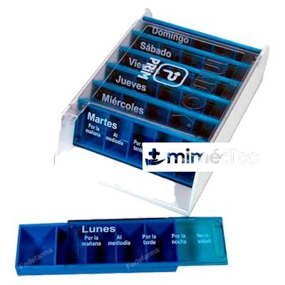 PRIM PASTILLERO/DOSIF SEMANAL CARTUCHO DIARIO 1 TOMA AZUL (7 PRIM
