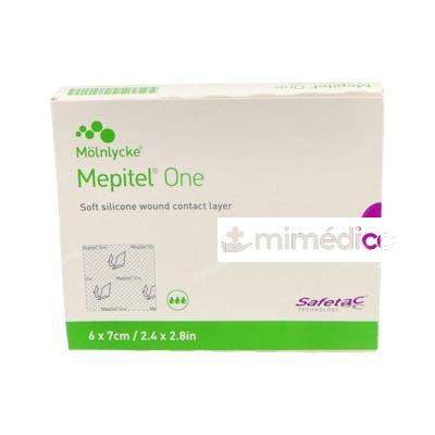 MEPITEL ONE APOSITO ESTERIL 6X7 CM 5 UN TRANSPAR MOLNLYCKE