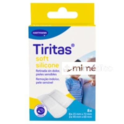 TIRITAS HARTMANN SOFT SILIC 2 TAMAÑOS 8 U TIRITAS HARTMAN
