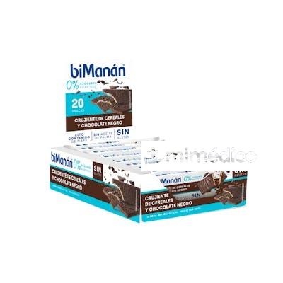 BIMANAN EXPO/BK BARRITA CRUJ CHOCO NEGRO SIN GLUTEN 20 U BIMANAN