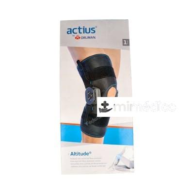 ORLIMAN ACT RODILLERA ART FLEXO-EXT T/4 38-41 CM NEGRO-AZUL ORLIMAN