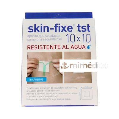 APOSITO SKIN FIXE TEJIDO S/TEJER 10X10 CM 10 UN BLANCO FIXE