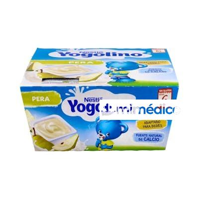YOGOLINO PERA 4X100 G. YOGOLINO