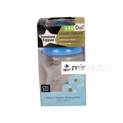 TOMMEE TIPPEE BIBERON CTN B/ANCHA SILI REDON FLU LENTO +0 M TOMMEE TIPPEE