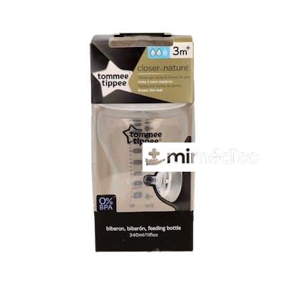 TOMMEE TIPPEE BIBERON CTN B/ANCHA SILI REDON FLU MED +3 M 34 TOMMEE TIPPEE