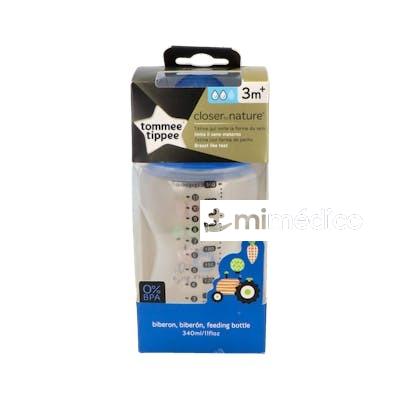 TOMMEE TIPPEE BIBERON CTN B/ANCHA SILI REDON FLU MED +3 M 34 TOMMEE TIPPEE