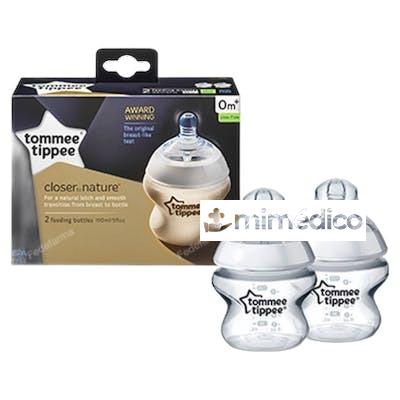 TOMMEE TIPPEE BIBERON A-C B/ANCHA SILI REDON FLU LENT +0 M 1 TOMMEE TIPPEE