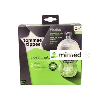 TOMMEE TIPPEE BIBERON A-C B/ANCHA SILI REDON FLU LENT +0 M 2 TOMMEE TIPPEE