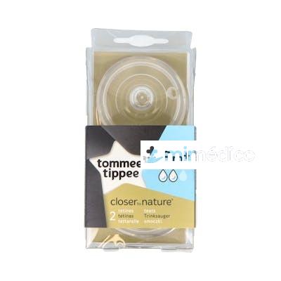 TOMMEE TIPPEE TETINA CTN B/ANCHA SILI REDON FLU MED +3 M 2 U TOMMEE TIPPEE