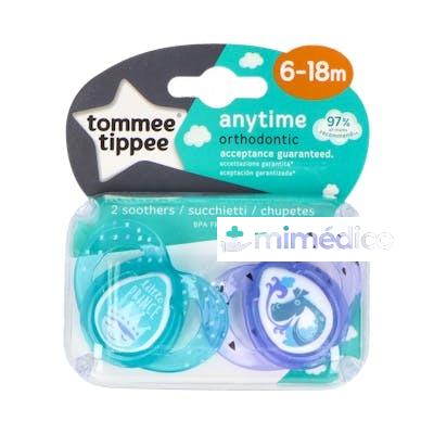 TOMMEE TIPPEE CHUPETE TOMMEE TIPPE ANY TIMEE SILI REDON 6-18 TOMMEE TIPPEE