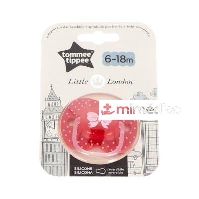 TOMMEE TIPPEE CHUPETE LITTLE LONDON SILI REDON 6-18 M 1 UN N TOMMEE TIPPEE