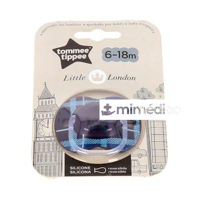 TOMMEE TIPPEE CHUPETE LITTLE LONDON SILI REDON 6-18 M 1 UN N TOMMEE TIPPEE