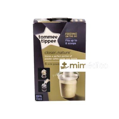 TOMMEE TIPPEE DOSIFICADOR LECHE EN POLVO 6 TOMAS 1 UN TOMMEE TIPPEE