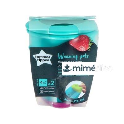 TOMMEE TIPPEE POTITOS POP UP TAPA ANTIDERRAME +4 M 120 ML 2 TOMMEE TIPPEE
