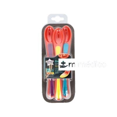 TOMMEE TIPPEE CUCHARA TERMOSENSIBLES 4M+ 3 U TOMMEE TIPPEE