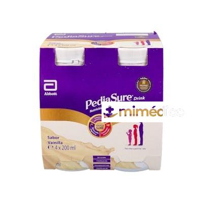 PEDIASURE DRINK VAINILLA 4 BOT 200 ML PEDIASURE