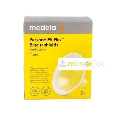 MEDELA EMBUDO PERSONALFIT FLEX XL 30MM 2 UN 101033999 MEDELA
