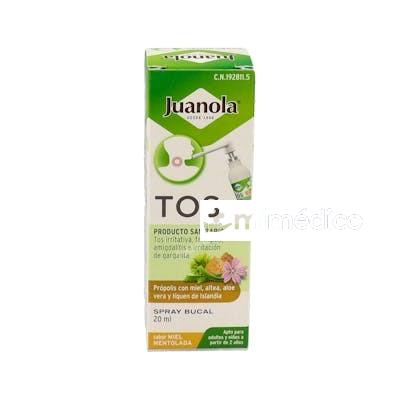 JUANOLA PULV BUCAL TOS MIEL 20 ML JUANOLA