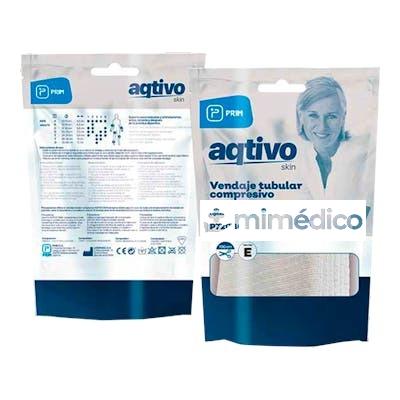 PRIM AQTIVO SKIN VENDAJE TUBULAR COMPRESIVO T/F 28-36 CM 10 AQTIVO