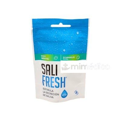 SALIFRESH 20 CARAMELOS SABOR MENTOL SALIFRESH