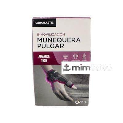 ADVANCE MUÑEQUERA INMO PULGAR T/2 18-23 CM GRIS FARMALASTIC