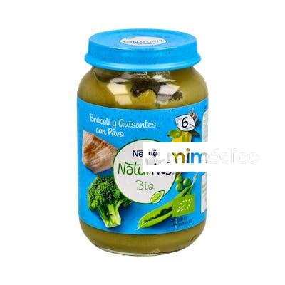 NESTLE NATURNES BIO BROCOLI GUISANTES PAVO 190 G NESTLE
