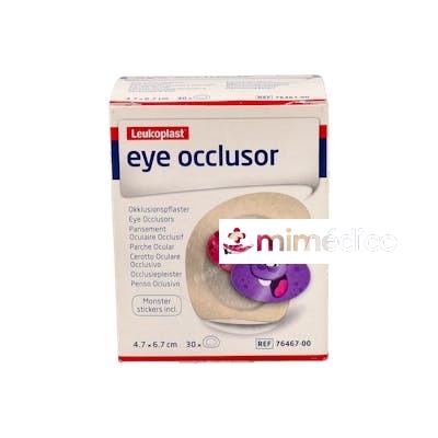 LEUKOPLAST APOSITO EYE OCCLUSOR JR 6,7 CM X 4,7 CM 30 UN (76 BSN MEDICAL
