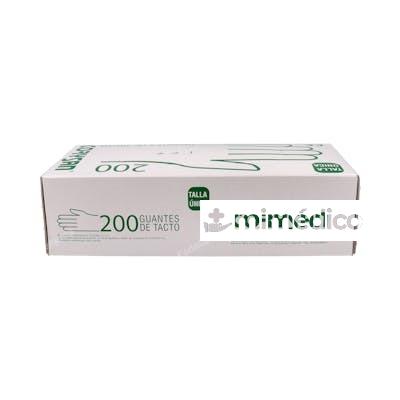 CORYSAN GUANTES PLASTICO TACTO T/U 200 UN CORYSAN