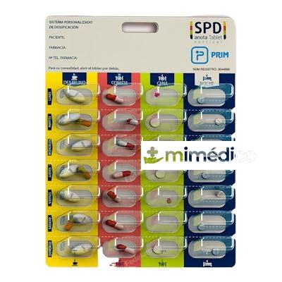 SPD TABLET VERTICAL CARTON ALVEOLOS 125UN (739904) PRIM