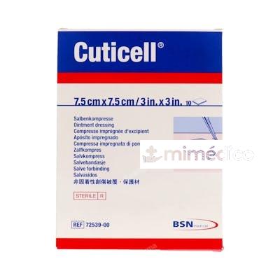 CUTICELL ESTERIL 7,5 CM X 7,5 CM 10 UN REF: 72539-00 BSN MEDICAL