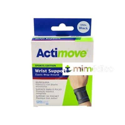 MUÑEQUERA AJUSTABLE T/U 14-20 CM NEGRO 73416-80 ACTIMOVE