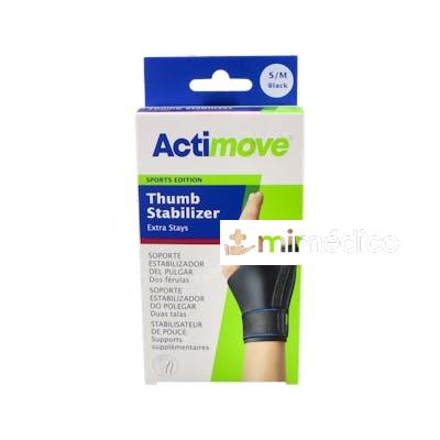 MUÑEQUERA COR INMO PUL T/S-M 14-19 CM NGR 75636-30 ACTIMOVE