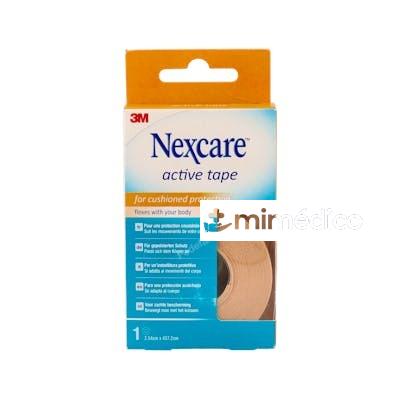3M NEXCARE ACTIVE TAPE CINTA 2,5 CM X 4,5 M 1 UN PIEL NEXCARE
