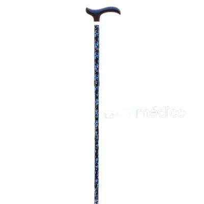 BASTON ALUM EXT 76-99 CM LEOPARDO CONT 19 MM (473) GARCIA 1880