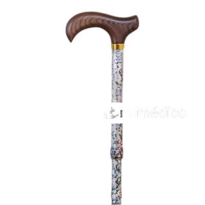 GARCIA BASTON ALUM PLEG 84-94 CM ESTAMPADA FLOR PEQ CONT 19 GARCIA