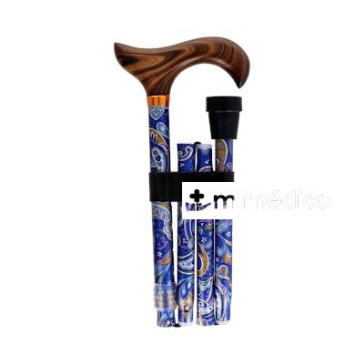 GARCIA BASTON ALUM PLEG 84-94 CM ESTAMPADA CACHEMIR CONT 19 GARCIA