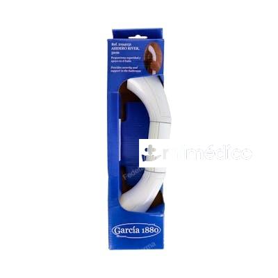 ASIDERA ALUM Y PVC 31CM -RIVER- BLANCO (2194031) GARCIA