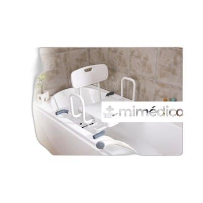 GARCIA ASIENTO GIRATORIO ALUM EN U BAÑERA REG ALT 110 KG BL GARCIA