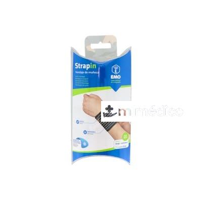EMO STRAPIN DE MUNECA T/U NEGRO (STP035) EMO